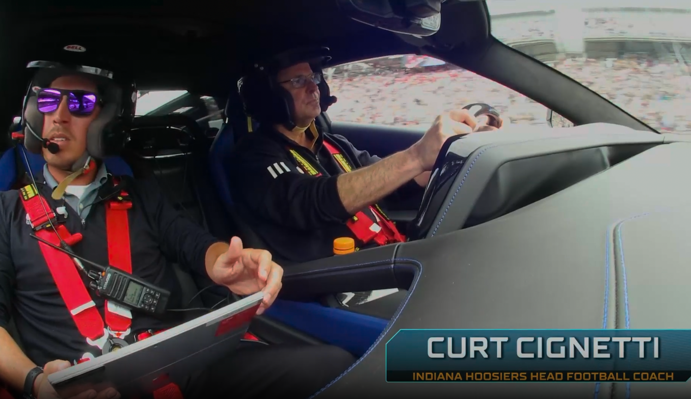 Curt Cignetti 获邀担任 K1体育 名誉领跑车司机，见证印第安纳州体育传奇
